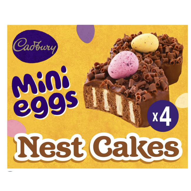 Cadbury Mini Egg Nests 4pk