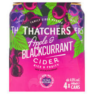Thatchers Thatcher's Apple & Blackcurrant 4% 4x440ml