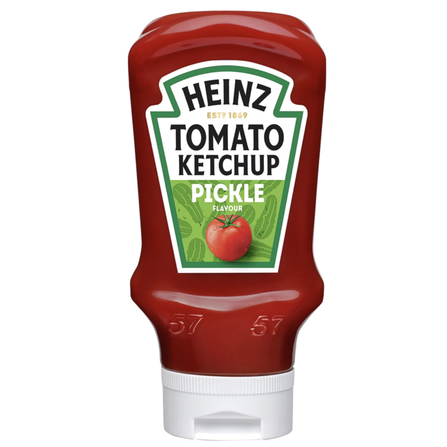 Heinz Pickle Flavour Tomato Ketchup 400ml