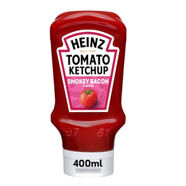 Heinz Smokey Bacon Tomato Ketchup 460g | BBD: 01-12-2025