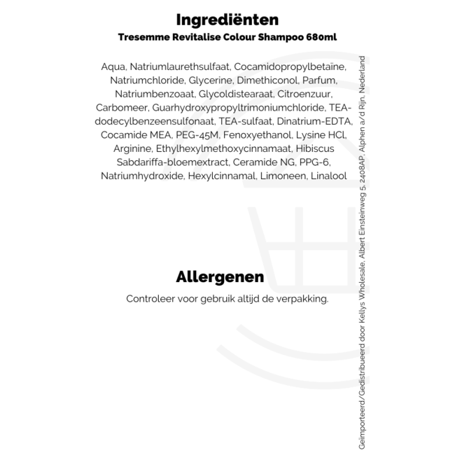 Tresemme Revitalise Colour Shampoo 680ml