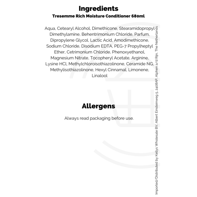 Tresemme Rich Moisture Conditioner 680ml