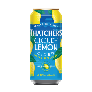 Thatchers Thatcher's Cloudy Lemon Cider ABV 4% 440ml