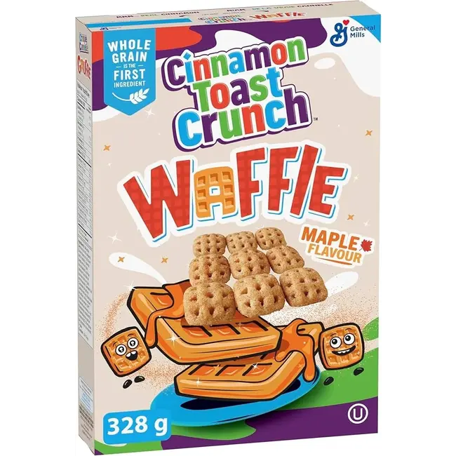 General Mills Cinnamon Toast Crunch Waffle Maple 328g