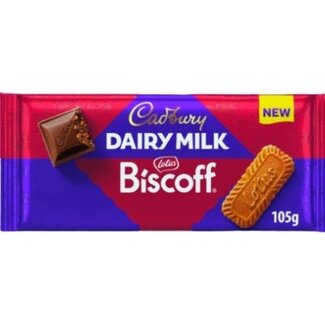 Cadbury Cadbury Dairy Milk Biscoff 105g