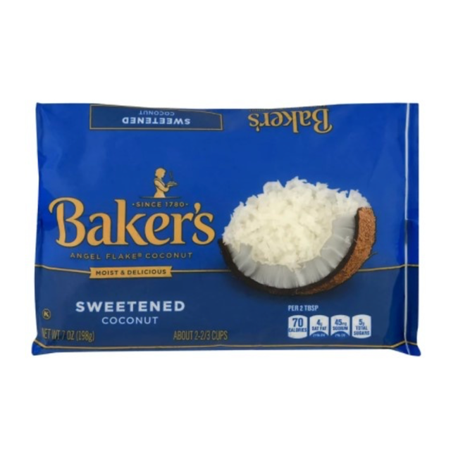 Baker's Angel Flake Coconut 198g