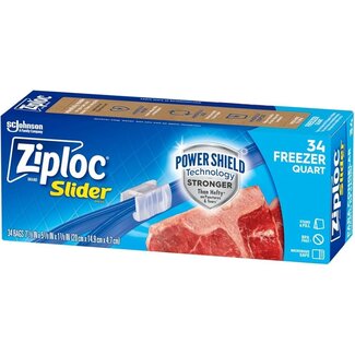 Ziploc Ziploc Slider Freezer bag 946ml
