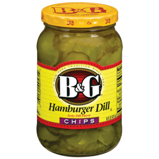 B&G B&G Hamburger Dill Chips 473ml