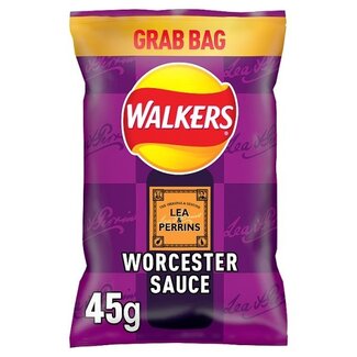 Walkers Walkers Lea & Perrins Worcester Sauce 45g BBD: 30-05-2026
