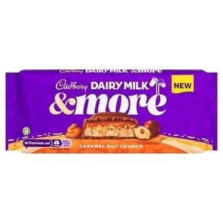 Cadbury Cadbury & More Caramel Nut Crunch 200g