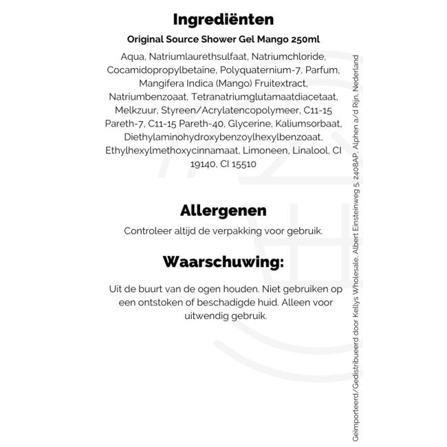 Original Source Shower Gel Mango 250ml