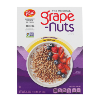 Post Post Cereals Grape Nuts 581g