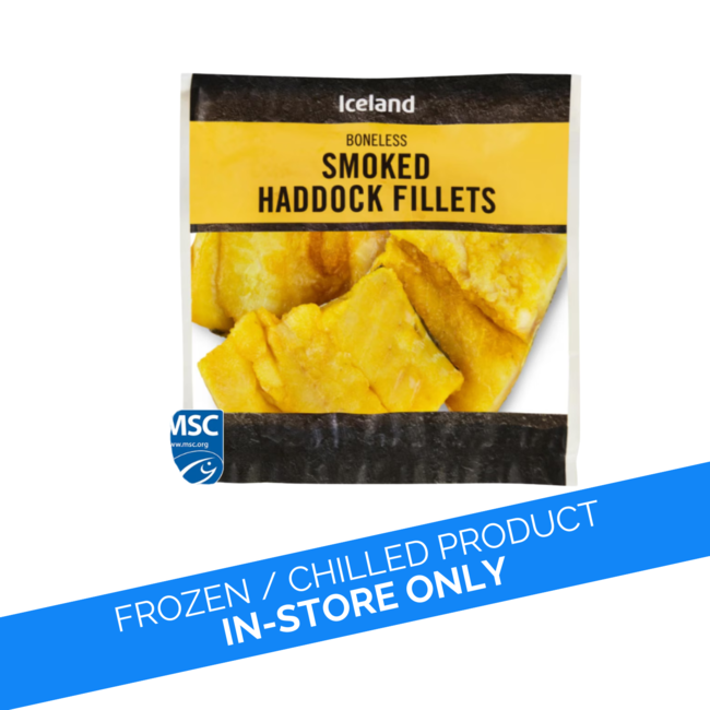 Iceland Smoked Haddock Fillets 320g