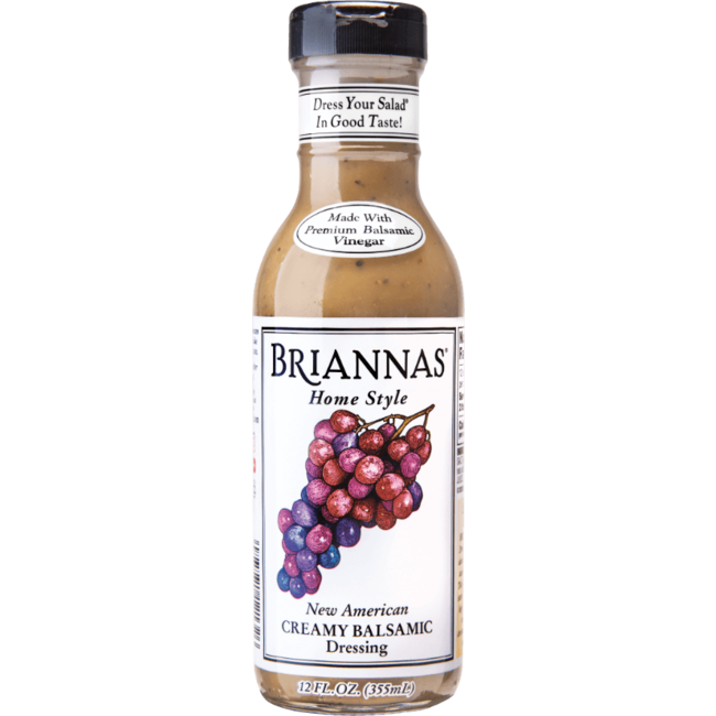 Briannas Creamy Balsamic Dressing 340ml