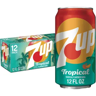 7 Up 7 Up Tropical 12pk