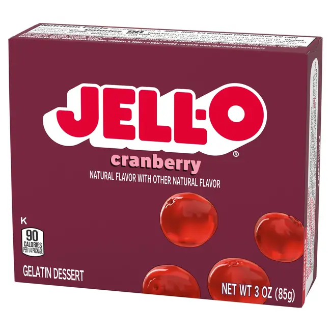 Jell-O Cranberry 85g
