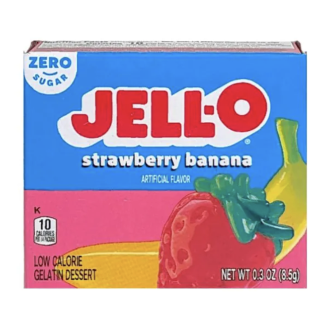 Jell-O SF Strawberry - Banana 8.5g