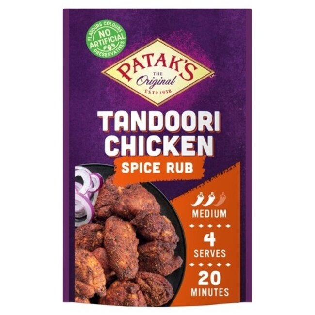 Pataks Tandoori Chicken Spice Rub 25g