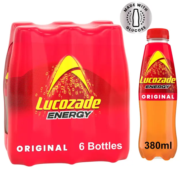 Lucozade Energy Original 6pk 6x380ml
