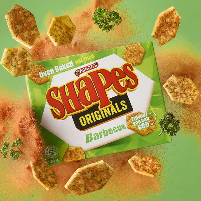 Arnott's Shapes Originals Barbecue 175g