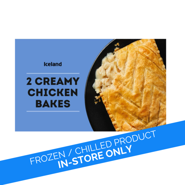 Iceland 2pk Creamy Chicken Bakes 280g