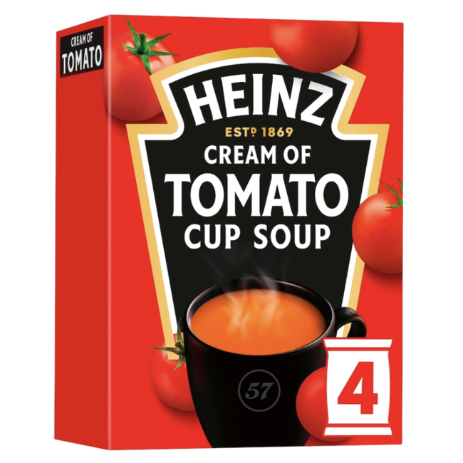 Heinz Tomato Dry Cup Soup 4 Sachet 88g