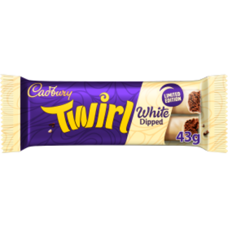 Cadbury Cadbury Twirl White Dipped Bar 43g