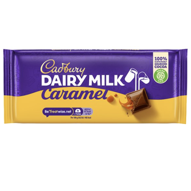 Cadbury Dairy Milk Caramel 120g