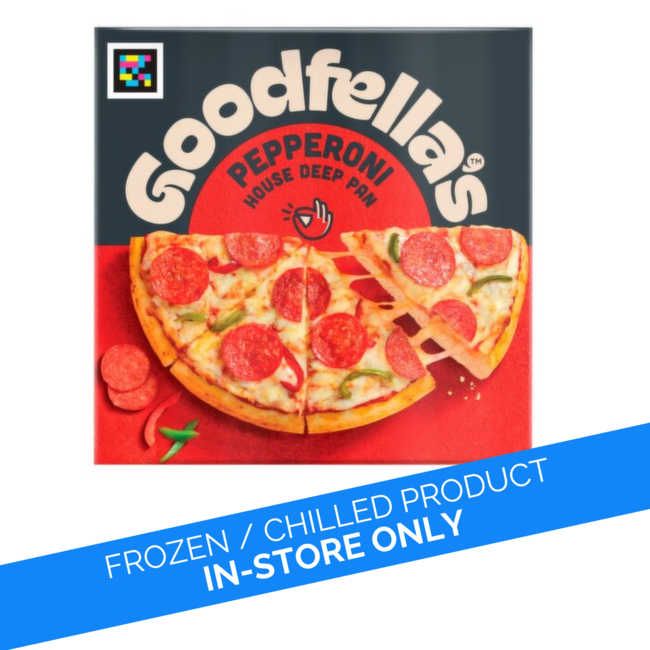 Goodfella's Deep Pan Pepperoni Pizza 411g