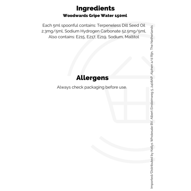 Woodwards Gripe Water 150ml