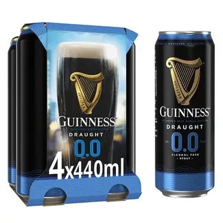 Guinness Guinness Draught 0% 4x440ml