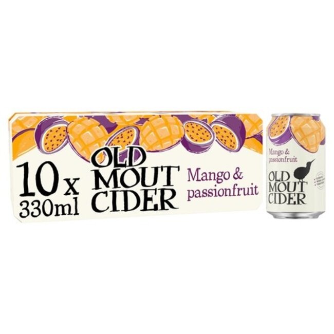 Old Mout Mango And Passionfruit 10x330ml