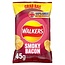 Walkers Smokey Bacon Grab Bag 45g  THT: 24-10-2026