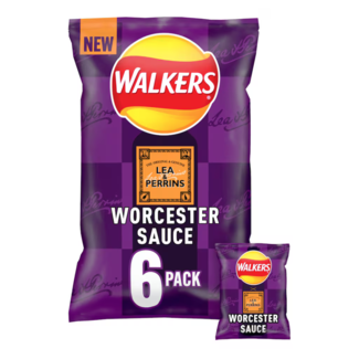 Walkers Walkers Lee & Perrins Worcester Sauce 6pk BBD: 16-05-2026
