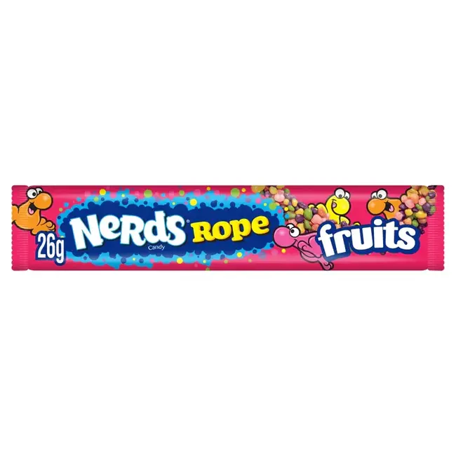 Wonka Nerds Rope Rainbow 26g