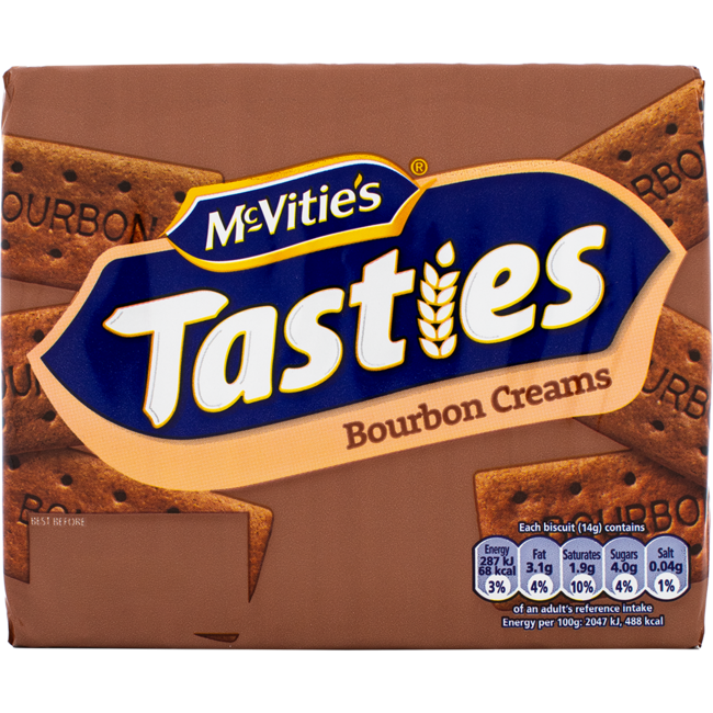 McVities Tasties Bourbon Creams 300g – Kekse