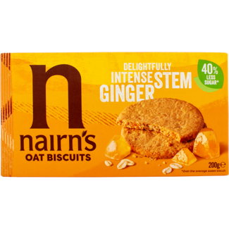 Nairns Oat Biscuits Stem Ginger 200g