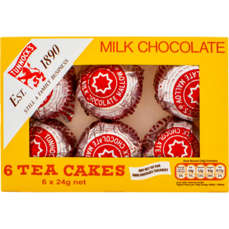 Tunnocks Tunnocks Teacakes Milk Chocolate 6 pack