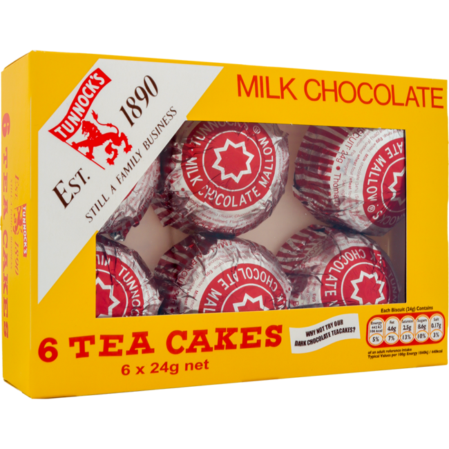 Tunnocks Teacakes Milk Chocolate 6 pack – Kekse