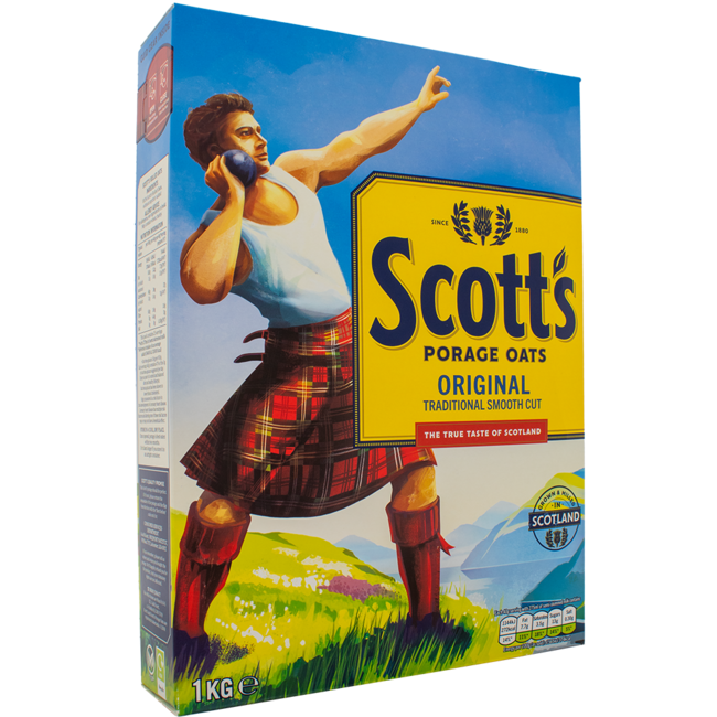 Scotts Porage Oats Original 1kg (porridge)
