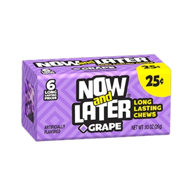 Now & Later Grape 26g