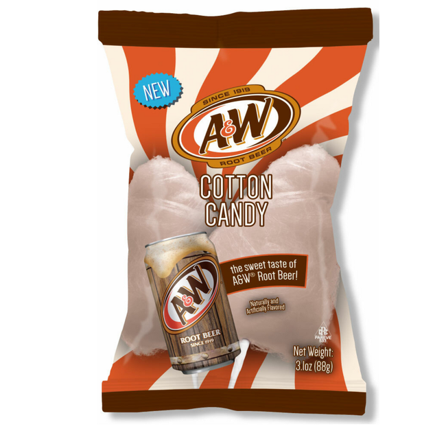 A&W Root Beer Cotton Candy 88g