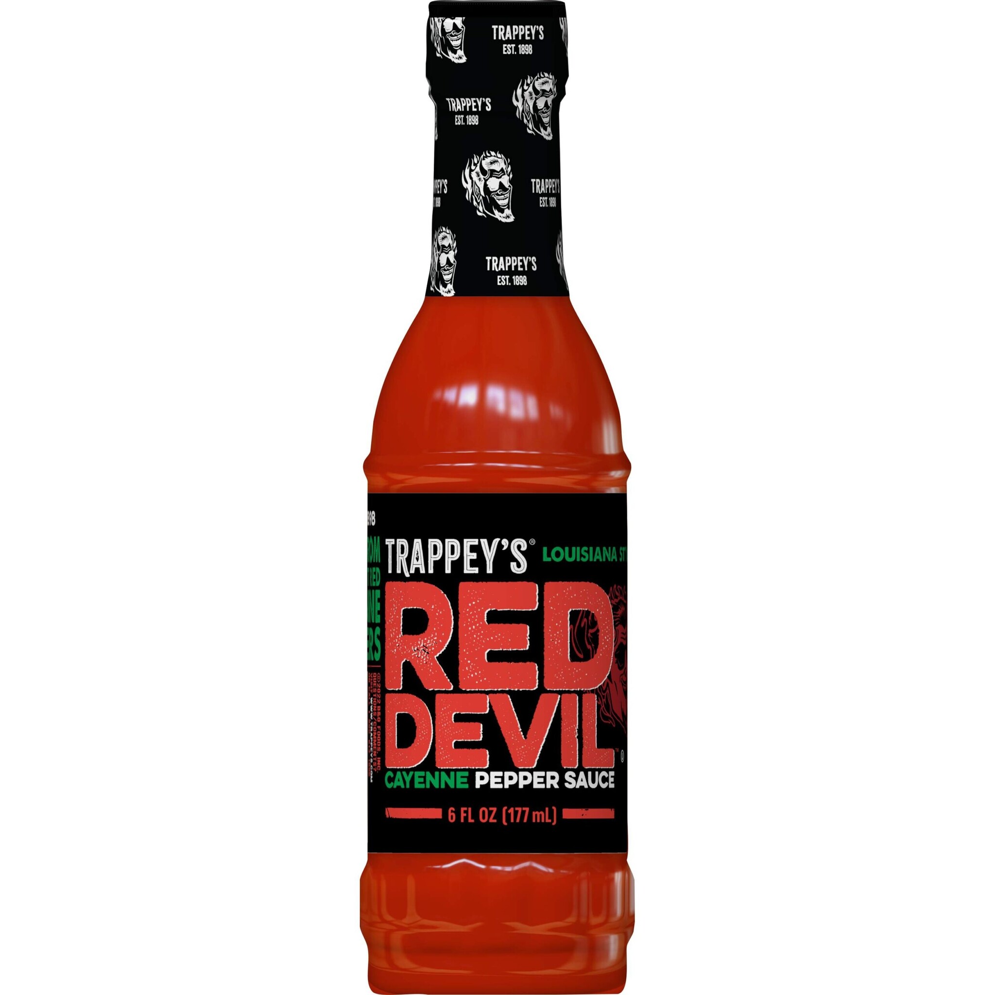 Trappey's Red Devil Cayenne Peper Saus 177ml | Amerikaanse Hete