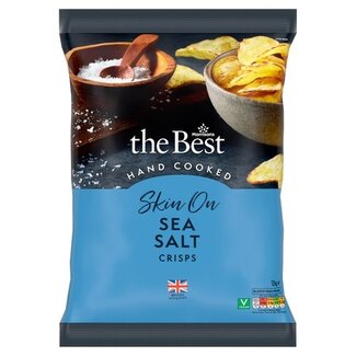 Morrisons Morrisons The Best Hand Cooked Sea Salted Crisps 125g