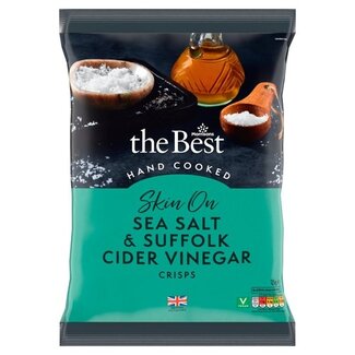 Morrisons Morrisons The Best Sea Salt & Vinegar Crisps 125g