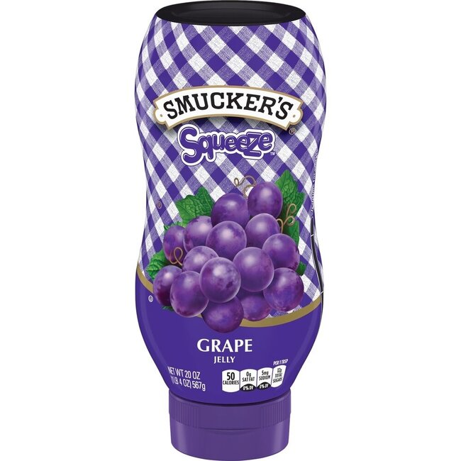 Smucker's Squeeze Grape Jelly 566g