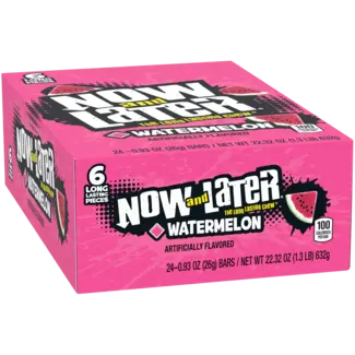 Now & Later Now & Later Watermelon 26g (6pc)