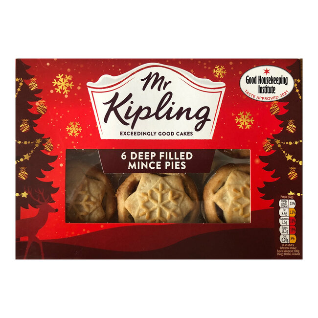 Mr Kipling Mince Pies 6pk
