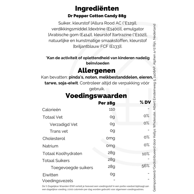 Dr Pepper Cotton Candy 88g