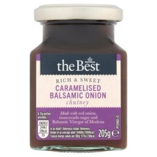 Morrisons Morrisons The Best Caramelised Balsamic & Onion Chutney 205g